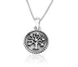 Sterling Silver Pendant Necklace - Tree of Life Design - Culture Kraze Marketplace.com