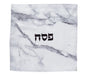 Matzah Cover - Off-white and Gray Marble Design - Culture Kraze Marketplace.com