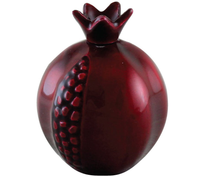 Decorative Red-Maroon Aluminium Pomegranate - Culture Kraze Marketplace.com