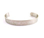 Stainless Steel Adjustable One Size Cuff Bracelet - I am for my Beloved - Culture Kraze Marketplace.com