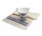 Dorit Judaica Natla Wash Cup and Hand Towel Gift Set - Oriental Design - Culture Kraze Marketplace.com