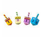 Large Emoji Design Colorful Wood Dreidel - Nes Gadol Haya Poh - Culture Kraze Marketplace.com
