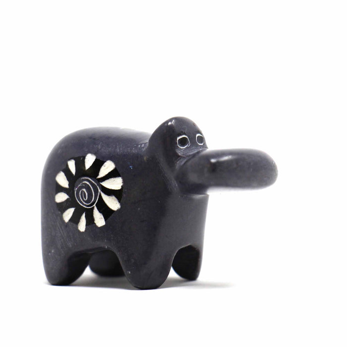 Soapstone Tiny Hippos - Assorted Pack of 5 Colors - Culture Kraze Marketplace.com