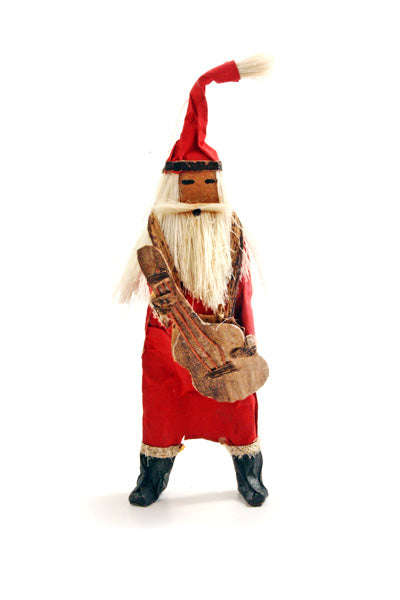 Santa Claus Guitar Holiday Ornament - Culture Kraze Marketplace.com