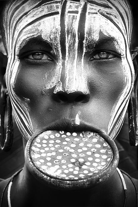Tribal beauty - Ethiopia, Mursi people - Culture Kraze Marketplace.com