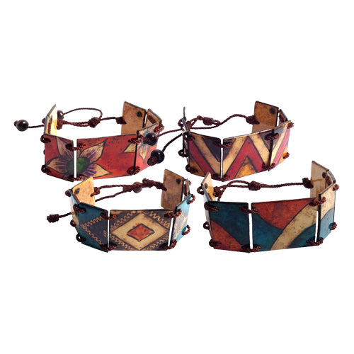 <center> Adjustable Calabash Bracelets<br/>Handmade in Columbia</center>