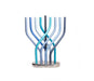 Yair Emanuel Aluminum Hanukkah Menorah with Tube Design - Blue Flame Design - Culture Kraze Marketplace.com