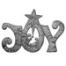 JOY Metal Art with Nativity Scene (11" x 8") - Culture Kraze Marketplace.com