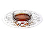 Dorit Judaica Glass and Stainless Steel Honey Dish with Spoon - Pomegranates - Culture Kraze Marketplace.com