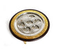 Two Tone Gold and Silver Plated and Wood Passover Seder Plate - Culture Kraze Marketplace.com