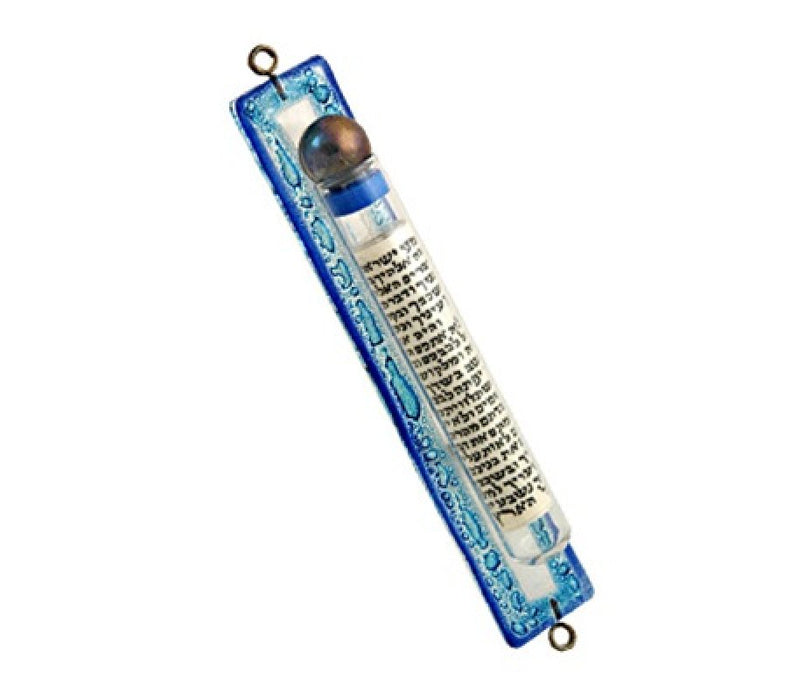 Fused Glass Mezuzah case by Itay Mager - Culture Kraze Marketplace.com