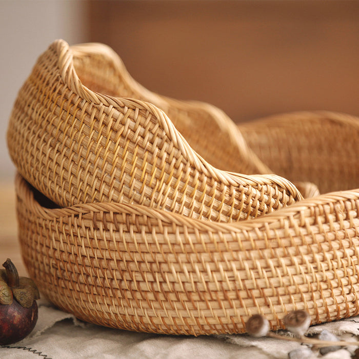 Storage Basket Hand-Woven Basket Bamboo Baskets - Culture Kraze Marketplace.com