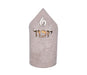 Yair Emanuel Metal Flame-Shaped Yahrzeit Memorial Candle Holder - Cut Out Yizkor - Culture Kraze Marketplace.com