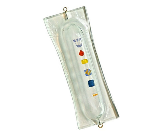 Fused Glass Modern Mezuzah Cover by Itay Mager - Culture Kraze Marketplace.com