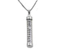 Sterling Silver Mezuzah Necklace Pendant with Chain - Culture Kraze Marketplace.com
