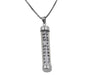 Sterling Silver Mezuzah Necklace Pendant with Chain - Culture Kraze Marketplace.com