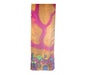 Yair Emanuel Hand Painted Narrow Pure Silk Scarf - Jerusalem on Honey-Brown - Culture Kraze Marketplace.com