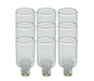 Set of Nine Glass Inserts for Oil Lighting Chanukah Menorah, Small - Total Height 1.7" - Culture Kraze Marketplace.com