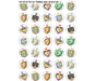 Small Colorful Stickers for Hanukkah - Festive Dreidels - Culture Kraze Marketplace.com