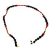 Face Mask/Eyeglass Paper Bead Chain, Black and Red - Culture Kraze Marketplace.com