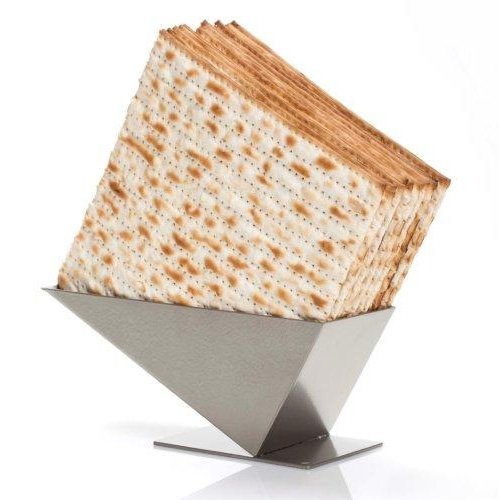 Tilted Matzah Pyramid Stand - Culture Kraze Marketplace.com