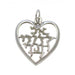 Heart "I am for my Beloved" Pendant - Culture Kraze Marketplace.com