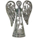 Metal Angel with Nativity Scene (12 inch) - Tree Topper - Croix des Bouquets - Culture Kraze Marketplace.com