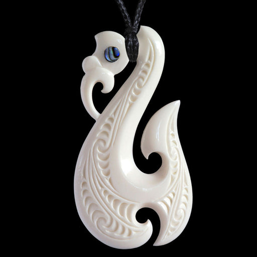 Manaia Matau, handcrafted bone pendant - Culture Kraze Marketplace.com