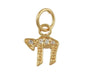 Gold Filled Zirconium "Chai" Pendant - Culture Kraze Marketplace.com