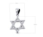 Star of David Necklace for Women in 925 Sterling Silver with Rope Chain - Culture Kraze Marketplace.com