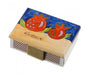 Yair Emanuel Painted Wood Matchbox Holder - Pomegranates - Culture Kraze Marketplace.com
