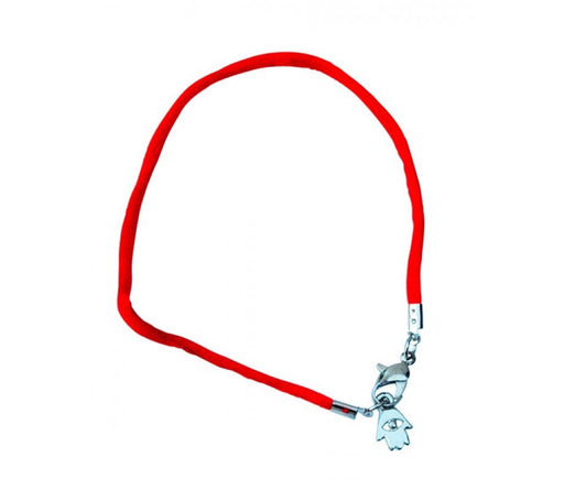 Red Thread Kabbalah Bracelet, Hamsa Charm - Silver - Culture Kraze Marketplace.com