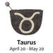 Felt Zodiac Taurus Clutch Purse - Culture Kraze Marketplace.com