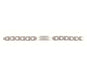 Stainless Steel Mans Bracelet, Multiple Link Box Chain - Shema Yisrael - Culture Kraze Marketplace.com