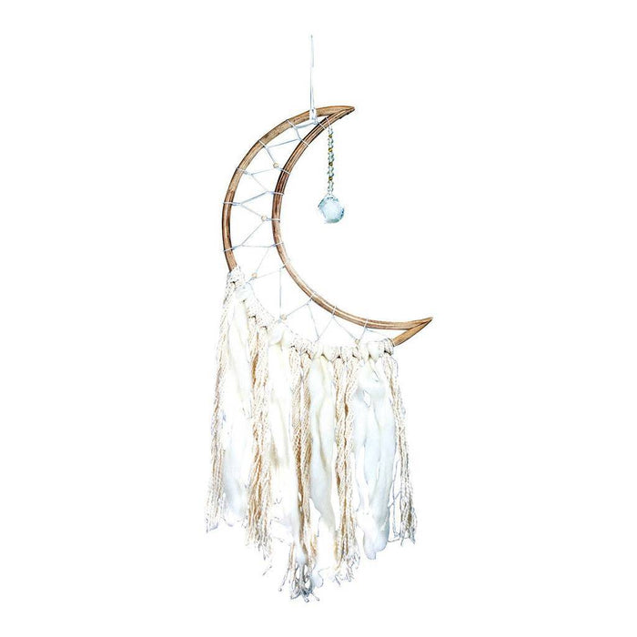 Small Moon Hanging Dream Catcher - Culture Kraze Marketplace.com