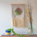 Handwoven Macrame Wall Hanging, Neutral with Mixed Colors - Culture Kraze Marketplace.com