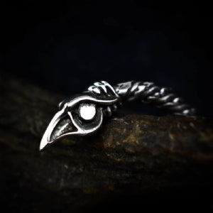 925 Sterling Silver Small Raven Bracelet - Culture Kraze Marketplace.com