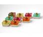 Graciela Noemi Handcrafted Modular Cubed Colorful Hanukkah Menorah - Culture Kraze Marketplace.com