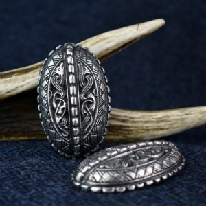 Pair of Broa Style Oval Brooches - Culture Kraze Marketplace.com