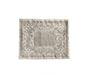 Yair Emanuel Embroidered Silk Floral Matzah & Afikoman Cover, Sold Separately - Silver - Culture Kraze Marketplace.com