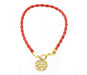 Braided Red Cord Kabbalah Bracelet, Shema Yisrael Charm - Gold - Culture Kraze Marketplace.com