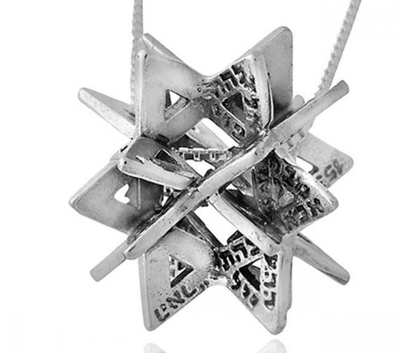 HaAri Jewelry Secrets of the Merkava Pendant Necklace Kabbalah - Culture Kraze Marketplace.com