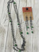 Navajo Sonoran Gold Turquoise & Sterling Silver Pearl Beaded Necklace Set - Culture Kraze Marketplace.com