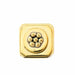 Floral Abstract Adjustable Brass Ring - Culture Kraze Marketplace.com