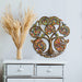 Autumn Spiral Tree of Life Haitian Steel Drum Wall Art - Culture Kraze Marketplace.com