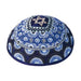 Yair Emanuel Embroidered Kippah – Blue Star of David Decorations - Culture Kraze Marketplace.com