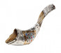 Sterling Silver Ram's Horn Shofar - Choshen Breastplate with Colorful Stones - Culture Kraze Marketplace.com