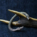 925 Sterling Silver Chunky Odin's Raven Bracelet #2