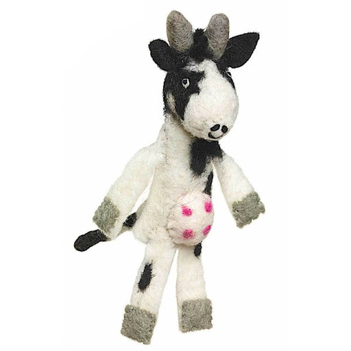 Woolie Finger Puppet - Cow - Culture Kraze Marketplace.com
