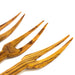 Simple Batik Olive Wood Fork Set of 3 - Culture Kraze Marketplace.com